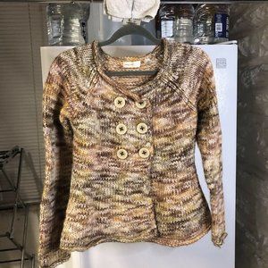 Anthropologie Sleeping On Snow Cardigan Size Small